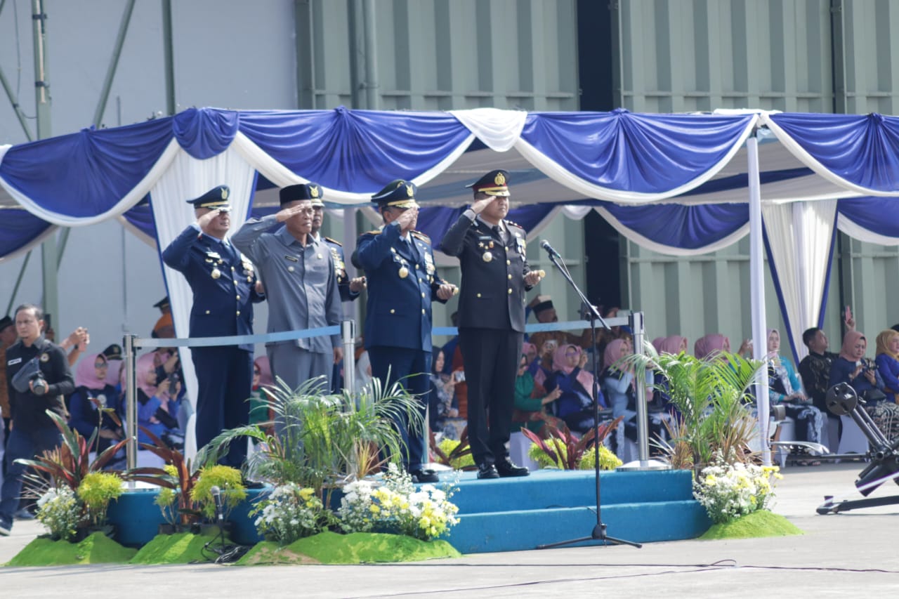 JIMAT-AKUR IKUTI UPACARA HUT KE-78 TENTARA NASIONAL INDONESIA