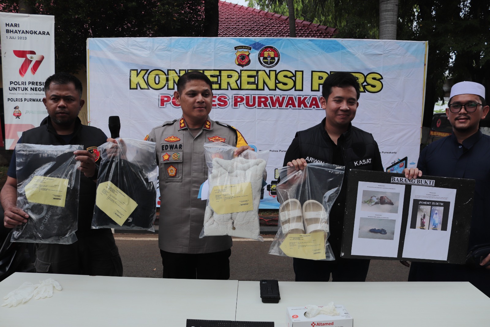Polres Purwakarta Berhasil Tangkap Pelaku Pelempar Bom Molotov Ke Sekolah