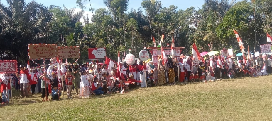 Gebyar HUT RI ke-79 Desa Linggarjati Dengan Tema " Linggarjati Sayati" Berlangsung Meriah