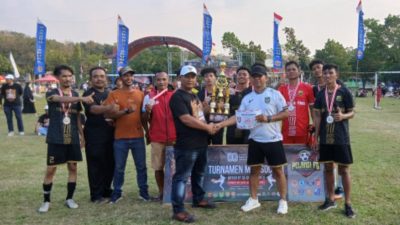 Dalam Rangka Sambut HUT RI ke 80 Karang Taruna Pelangi Desa Cibatu Adakan Lomba Terbuka Semua Perlombaan