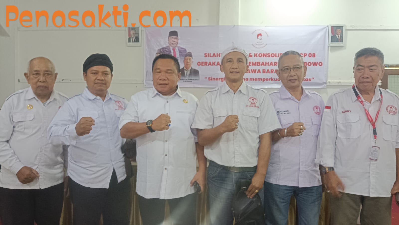 Konsolidasi dan silaturahmi para pengurus sewilayah Jawabarat Mengawal Program Prabowo Subianto