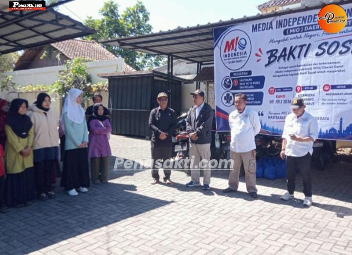 MIO Garut Gelar Bakti Sosial Perdana dan Bimtek Jurnalistik di Samarang 